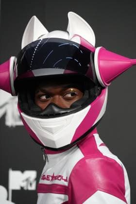 September 11, 2024, New York, New York, USA: LIL NAS walk the red carpet at the 2024 MTV VMA Awards,.The UBS Arena, .Elmont, NY.September 11, 2024. New York USA - ZUMAms4_ 20240911_faf_ms4_031 Copyright: xSoniaxMoskowitzxGordonx