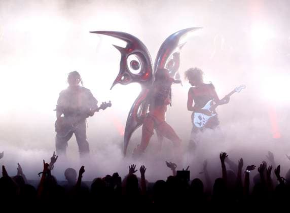 Katy Perry performs on stage at the 2024 MTV Video Music Awards VMA s at the UBS Arena in Elmont, New York on Wednesday, September 11, 2024.  NYP20240911202 JohnxAngelillo