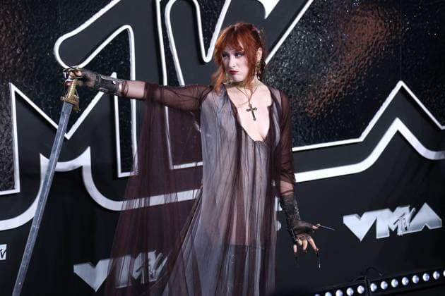 MTV Video Music Awards Arrivals - NY Chappell Roan attends the 2024 VMA MTV red carpet in Elmont, NY, USA on September 11, 2024. Photo by Charles Guerin ABACAPRESS.COM Elmont NY United States  Copyright: xGuerinxCharles ABACAx