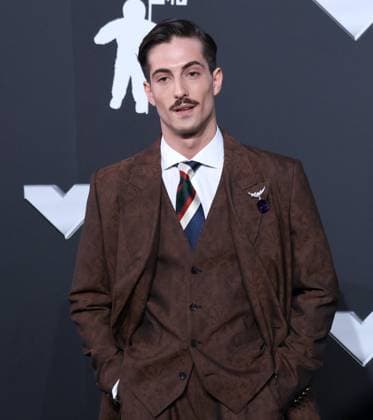 MTV Video Music Awards Arrivals - NY Damiano David attends the 2024 VMA MTV red carpet in Elmont, NY, USA on September 11, 2024. Photo by Charles Guerin ABACAPRESS.COM Elmont NY United States  Copyright: xGuerinxCharles ABACAx