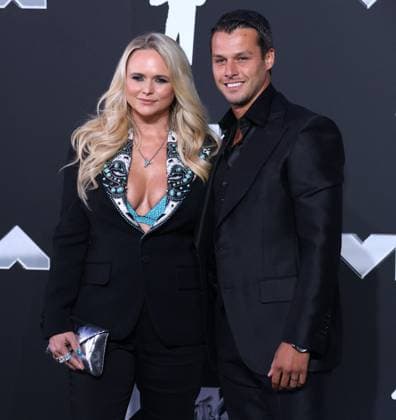 MTV Video Music Awards Arrivals - NY Miranda Lambert and Brendan McLoughlin attend the 2024 VMA MTV red carpet in Elmont, NY, USA on September 11, 2024. Photo by Charles Guerin ABACAPRESS.COM Elmont NY United States  Copyright: xGuerinxCharles ABACAx