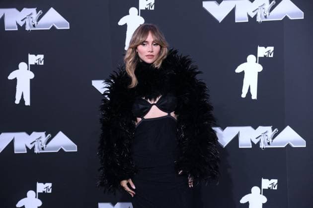 MTV Video Music Awards Arrivals - NY Suki Waterhouse attends the 2024 VMA MTV red carpet in Elmont, NY, USA on September 11, 2024. Photo by Charles Guerin ABACAPRESS.COM Elmont NY United States  Copyright: xGuerinxCharles ABACAx