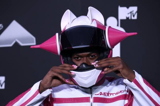 MTV Video Music Awards Arrivals - NY Lil Nas X attends the 2024 VMA MTV red carpet in Elmont, NY, USA on September 11, 2024. Photo by Charles Guerin ABACAPRESS.COM Elmont NY United States  Copyright: xGuerinxCharles ABACAx