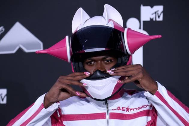 MTV Video Music Awards Arrivals - NY Lil Nas X attends the 2024 VMA MTV red carpet in Elmont, NY, USA on September 11, 2024. Photo by Charles Guerin ABACAPRESS.COM Elmont NY United States  Copyright: xGuerinxCharles ABACAx