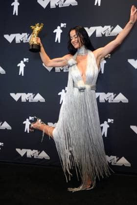 September 11, 2024, New York, New York, USA: KATIE PERRY poses in the press room at the 2024 MTV VMA Awards,.The UBS Arena, .Elmont, NY.September 11, 2024. New York USA - ZUMAms4_ 20240911_faf_ms4_036 Copyright: xSoniaxMoskowitzxGordonx