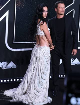 MTV Video Music Awards Arrivals - NY Katy Perry and Orlando Bloom attend the 2024 VMA MTV red carpet in Elmont, NY, USA on September 11, 2024. Photo by Charles Guerin ABACAPRESS.COM Elmont NY United States  Copyright: xGuerinxCharles ABACAx