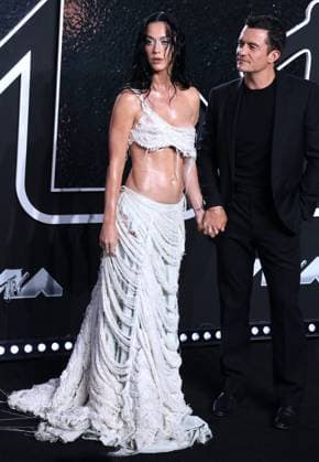 MTV Video Music Awards Arrivals - NY Katy Perry and Orlando Bloom attend the 2024 VMA MTV red carpet in Elmont, NY, USA on September 11, 2024. Photo by Charles Guerin ABACAPRESS.COM Elmont NY United States  Copyright: xGuerinxCharles ABACAx