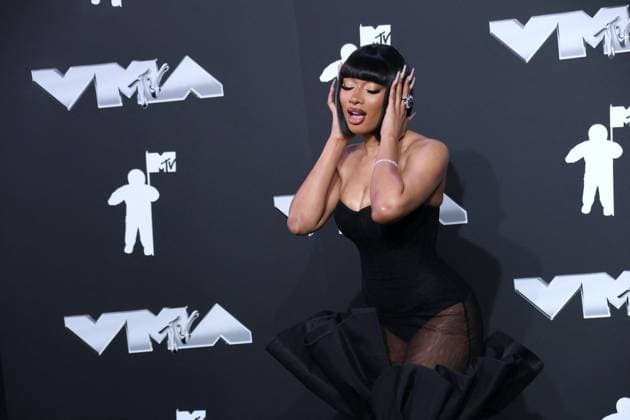 MTV Video Music Awards Arrivals - NY Megan Thee Stallion attends the 2024 VMA MTV red carpet in Elmont, NY, USA on September 11, 2024. Photo by Charles Guerin ABACAPRESS.COM Elmont NY United States  Copyright: xGuerinxCharles ABACAx