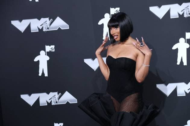 MTV Video Music Awards Arrivals - NY Megan Thee Stallion attends the 2024 VMA MTV red carpet in Elmont, NY, USA on September 11, 2024. Photo by Charles Guerin ABACAPRESS.COM Elmont NY United States  Copyright: xGuerinxCharles ABACAx