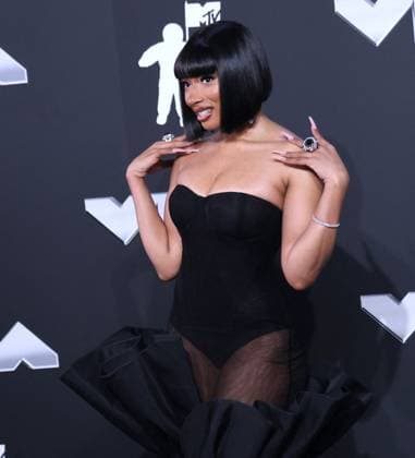 MTV Video Music Awards Arrivals - NY Megan Thee Stallion attends the 2024 VMA MTV red carpet in Elmont, NY, USA on September 11, 2024. Photo by Charles Guerin ABACAPRESS.COM Elmont NY United States  Copyright: xGuerinxCharles ABACAx