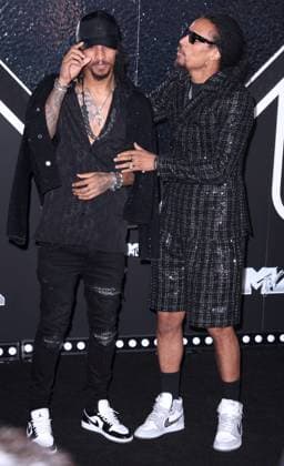 MTV Video Music Awards Arrivals - NY Larry Bourgeois and Laurent Bourgeois attend the 2024 VMA MTV red carpet in Elmont, NY, USA on September 11, 2024. Photo by Charles Guerin ABACAPRESS.COM M New York City NY United States  Copyright: xGuerinxCharles ABACAx