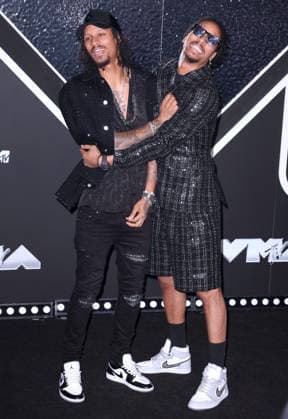 MTV Video Music Awards Arrivals - NY Larry Bourgeois and Laurent Bourgeois attend the 2024 VMA MTV red carpet in Elmont, NY, USA on September 11, 2024. Photo by Charles Guerin ABACAPRESS.COM M New York City NY United States  Copyright: xGuerinxCharles ABACAx
