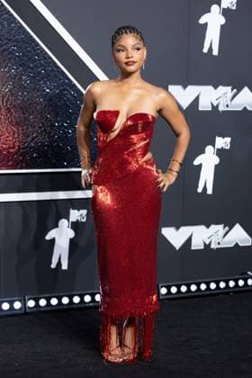 2024 MTV Video Music Awards Red Carpet Featuring: Halle Bailey Where: New York, New York, United States When: 11 Sep 2024 Credit: Janet Mayer INSTARimages.com EDITORIAL USE ONLY. NOT FOR USE BY NEWSPAPERS BASED IN THE UK. Copyright: xx instar54113270