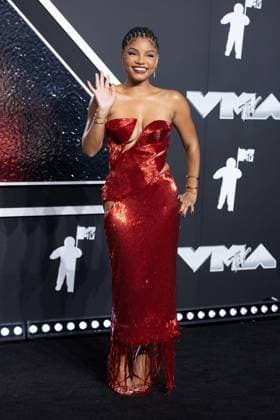 2024 MTV Video Music Awards Red Carpet Featuring: Halle Bailey Where: New York, New York, United States When: 11 Sep 2024 Credit: Janet Mayer INSTARimages.com EDITORIAL USE ONLY. NOT FOR USE BY NEWSPAPERS BASED IN THE UK. Copyright: xx instar54113271