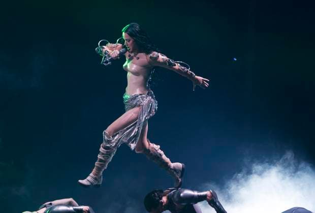 Katy Perry performs on stage at the 2024 MTV Video Music Awards VMA s at the UBS Arena in Elmont, New York on Wednesday, September 11, 2024.  NYP202409113004 JohnxAngelillo