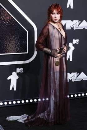 2024 MTV Video Music Awards - Arrivals ELMONT, NEW YORK, USA - SEPTEMBER 11: Chappell Roan wearing Y Project arrives at the 2024 MTV Video Music Awards held at UBS Arena on September 11, 2024 in Elmont, New York, United States., Credit:Xavier Collin Avalon United States, New York, Elmont, UBS Arena  Copyright: xXavierxCollinx xAvalonx 0907000075