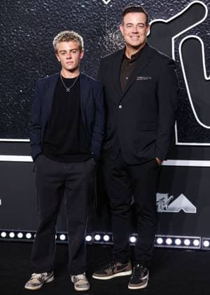 2024 MTV Video Music Awards - Arrivals ELMONT, NEW YORK, USA - SEPTEMBER 11: Jackson Daly and father Carson Daly arrive at the 2024 MTV Video Music Awards held at UBS Arena on September 11, 2024 in Elmont, New York, United States., Credit:Xavier Collin Avalon United States, New York, Elmont, UBS Arena  Copyright: xXavierxCollinx xAvalonx 0907000865