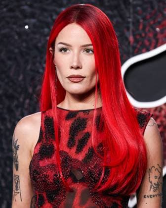 2024 MTV Video Music Awards - Arrivals ELMONT, NEW YORK, USA - SEPTEMBER 11: Halsey wearing vintage Versace arrives at the 2024 MTV Video Music Awards held at UBS Arena on September 11, 2024 in Elmont, New York, United States., Credit:Xavier Collin Avalon United States, New York, Elmont, UBS Arena  Copyright: xXavierxCollinx xAvalonx 0907001848
