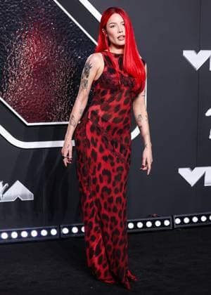 2024 MTV Video Music Awards - Arrivals ELMONT, NEW YORK, USA - SEPTEMBER 11: Halsey wearing vintage Versace arrives at the 2024 MTV Video Music Awards held at UBS Arena on September 11, 2024 in Elmont, New York, United States., Credit:Xavier Collin Avalon United States, New York, Elmont, UBS Arena  Copyright: xXavierxCollinx xAvalonx 0907001918