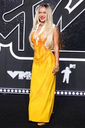 2024 MTV Video Music Awards - Arrivals ELMONT, NEW YORK, USA - SEPTEMBER 11: Karol G arrives at the 2024 MTV Video Music Awards held at UBS Arena on September 11, 2024 in Elmont, New York, United States., Credit:Xavier Collin Avalon United States, New York, Elmont, UBS Arena  Copyright: xXavierxCollinx xAvalonx 0907002929
