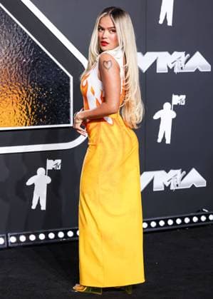 2024 MTV Video Music Awards - Arrivals ELMONT, NEW YORK, USA - SEPTEMBER 11: Karol G arrives at the 2024 MTV Video Music Awards held at UBS Arena on September 11, 2024 in Elmont, New York, United States., Credit:Xavier Collin Avalon United States, New York, Elmont, UBS Arena  Copyright: xXavierxCollinx xAvalonx 0907003033