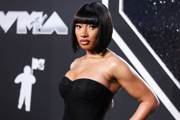 2024 MTV Video Music Awards - Arrivals ELMONT, NEW YORK, USA - SEPTEMBER 11: Megan Thee Stallion wearing Nicole + Felicia arrives at the 2024 MTV Video Music Awards held at UBS Arena on September 11, 2024 in Elmont, New York, United States., Credit:Xavier Collin Avalon United States, New York, Elmont, UBS Arena  Copyright: xXavierxCollinx xAvalonx PHT_MTV_VMA_907005214