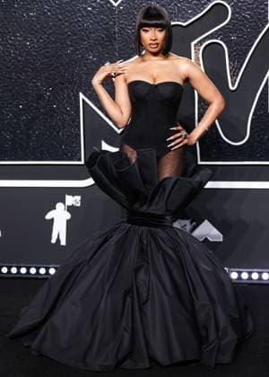 2024 MTV Video Music Awards - Arrivals ELMONT, NEW YORK, USA - SEPTEMBER 11: Megan Thee Stallion wearing Nicole + Felicia arrives at the 2024 MTV Video Music Awards held at UBS Arena on September 11, 2024 in Elmont, New York, United States., Credit:Xavier Collin Avalon United States, New York, Elmont, UBS Arena  Copyright: xXavierxCollinx xAvalonx PHT_MTV_VMA_907005810