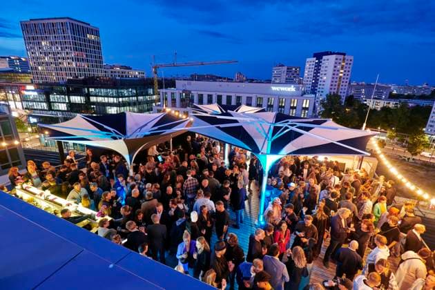 Warner Music Central Europe celebrates in Berlin EUR, Germany, Berlin Warner Music celebrates the one-year anniversary of its Berlin location with artists, guests and employees The local and international creative scene networks in the capital city