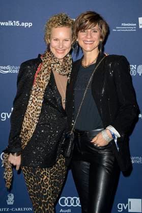 Christina Hecke with wife Stefanie Henn at the German Acting Award 2024 ceremony at the Club Theater Berlin Berlin, 13 09 2024 Foto:xF.xKernx xFuturexImagex schauspielpreis_4509
