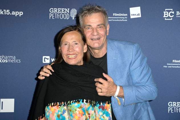 Heinrich Schafmeister with his wife Jutta Schafmeister at the presentation of the German Acting Award 2024 at the Club Theater Berlin Berlin, 13 09 2024 Foto:xF.xKernx xFuturexImagex schauspielpreis_4515