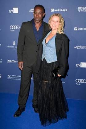 Jerry Kwarteng and Nova Meierhenrich at the German Acting Award 2024 ceremony at the Club Theater Berlin Berlin, 13 09 2024 Foto:xF.xKernx xFuturexImagex schauspielpreis_4518