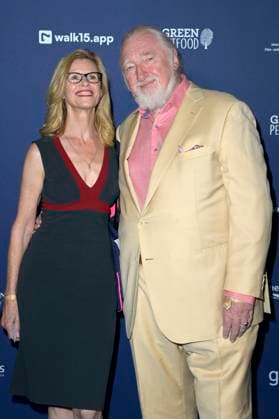 Leslie Malton with husband Felix von Manteuffel at the German Acting Award 2024 ceremony at the Club Theater Berlin Berlin, 13 09 2024 Foto:xF.xKernx xFuturexImagex schauspielpreis_4560