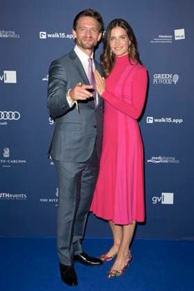 August Wittgenstein with wife Mia Rohla at the German Drama Award 2024 ceremony at the Club Theater Berlin Berlin, 13 09 2024 Foto:xF.xKernx xFuturexImagex schauspielpreis_4568