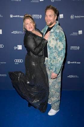 Gisa Flake with partner Knud Riepen at the German Acting Award 2024 ceremony at the Club Theater Berlin Berlin, 13 09 2024 Foto:xF.xKernx xFuturexImagex schauspielpreis_4595