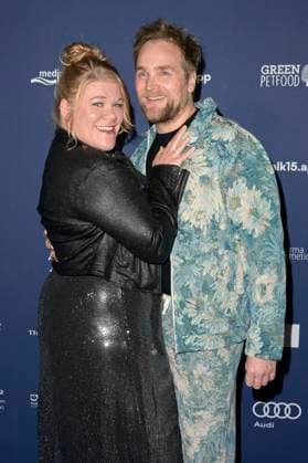 Gisa Flake with partner Knud Riepen at the German Acting Award 2024 ceremony at the Club Theater Berlin Berlin, 13 09 2024 Foto:xF.xKernx xFuturexImagex schauspielpreis_4600