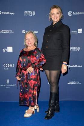 ChrisTine Urspruch and Laura Tonke at the German Acting Award 2024 ceremony at the Club Theater Berlin Berlin, 13 09 2024 Foto:xF.xKernx xFuturexImagex schauspielpreis_4649