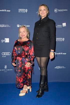 ChrisTine Urspruch and Laura Tonke at the German Acting Award 2024 ceremony at the Club Theater Berlin Berlin, 13 09 2024 Foto:xF.xKernx xFuturexImagex schauspielpreis_4650