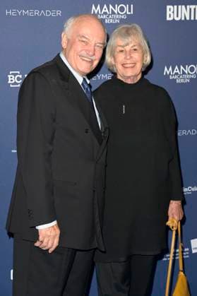 Charles Brauer with wife Lilot Hegi at the German Drama Award 2024 ceremony at the Club Theater Berlin Berlin, 13 09 2024 Foto:xF.xKernx xFuturexImagex schauspielpreis_4654