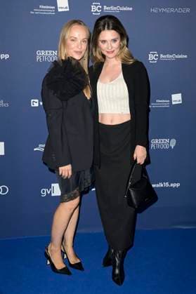 Friederike Kempter and Natalia Rudziewicz at the German Acting Award 2024 ceremony at the Club Theater Berlin Berlin, 13 09 2024 Foto:xF.xKernx xFuturexImagex schauspielpreis_4670