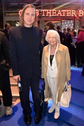 Lars Eidinger and Lore Stefanek at the German Acting Award 2024 ceremony at the Club Theater Berlin Berlin, 13 09 2024 Foto:xF.xKernx xFuturexImagex schauspielpreis_4678