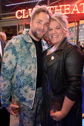 Knud Riepen with partner Gisa Flake at the German Acting Award 2024 ceremony at the Club Theater Berlin Berlin, 13 09 2024 Foto:xF.xKernx xFuturexImagex schauspielpreis_4680