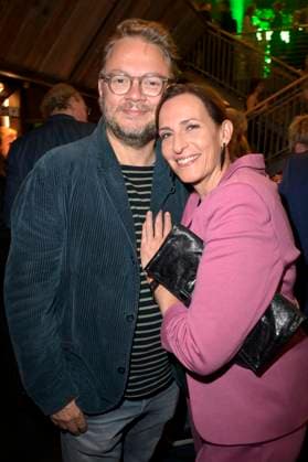 Ulrike Frank with husband Marc Schubring at the German Acting Award 2024 ceremony at the Club Theater Berlin Berlin, 13 09 2024 Foto:xF.xKernx xFuturexImagex schauspielpreis_4692