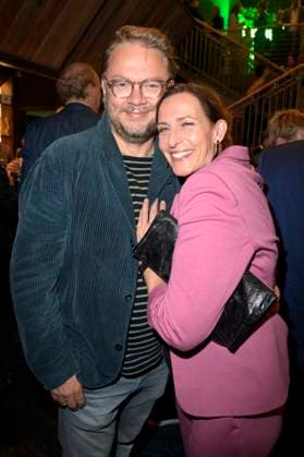 Ulrike Frank with husband Marc Schubring at the German Acting Award 2024 ceremony at the Club Theater Berlin Berlin, 13 09 2024 Foto:xF.xKernx xFuturexImagex schauspielpreis_4693