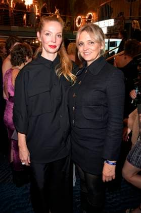 Pheline Roggan and Laura Tonke at the German Acting Award 2024 ceremony at the Club Theater Berlin Berlin, 13 09 2024 Foto:xF.xKernx xFuturexImagex schauspielpreis_4696