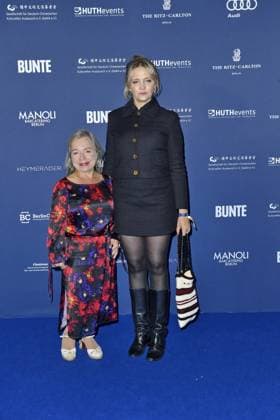 Christine Urspruch and Laura Tonke Award ceremony DEUTSCHER SCHAUSPIELPREIS DSP 2024 Berlin 13 Sept 2024