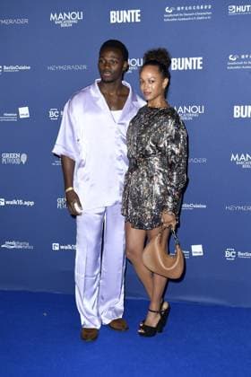 Bless Amada and Milka Loff Fernandes Presentation of the GERMAN ACTING AWARD DSP 2024 Berlin 13 Sept 2024