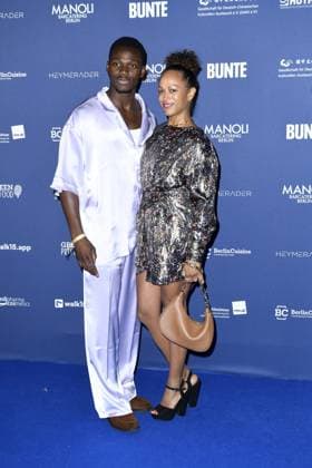 Bless Amada and Milka Loff Fernandes Presentation of the GERMAN ACTING AWARD DSP 2024 Berlin 13 Sept 2024