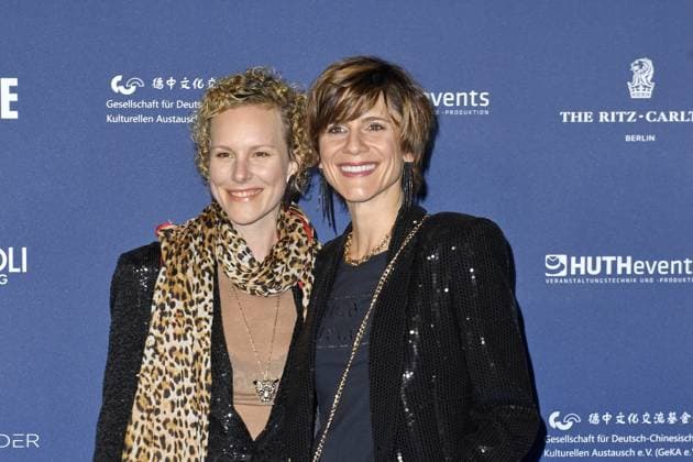 Stefanie Henn and Christina Hecke Presentation of the GERMAN ACTING AWARD DSP 2024 Berlin 13 Sept 2024
