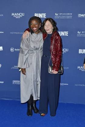 Dela Dabulamanzi and Susanne Bredehöft Presentation of the GERMAN ACTING AWARD DSP 2024 Berlin 13 Sept 2024