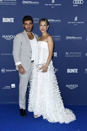 Wolke Hegenbarth with boyfriend Oliver Vaid Award ceremony DEUTSCHER SCHAUSPIELPREIS DSP 2024 Berlin 13 Sept 2024